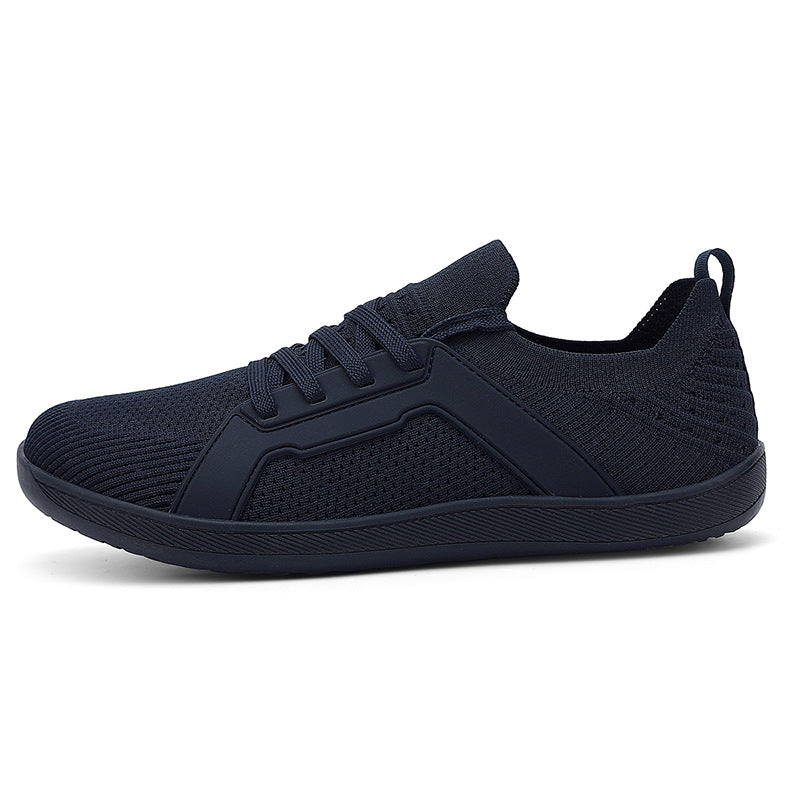 Wide Toe Large Size Lightweight Casual Shoes Hiking Fitness Cycling Running Shoes Soft Sole Breathable Sports Shoes
