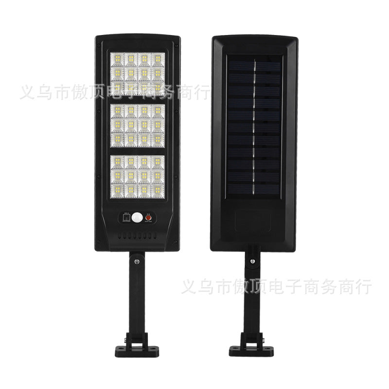 Outdoor Solar Lights LED Wall Lamp Human Body Induction Street Light Waterproof Garden Light Remote Control Courtyard Light Wall Lamp