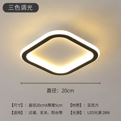Aisle Light Entryway Hallway Light Iron Art Stair Light Cloakroom led Ceiling lamp balcony lamp Zhongshan lighting fixtures