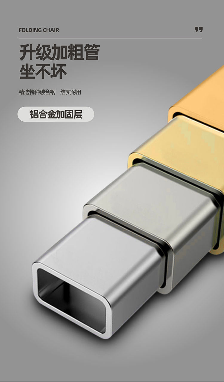 Outdoor Folding Chair Army Green Kermit Chair Reinforced Portable Camping Chair Fishing Stall Egg Roll Table and Chair Set