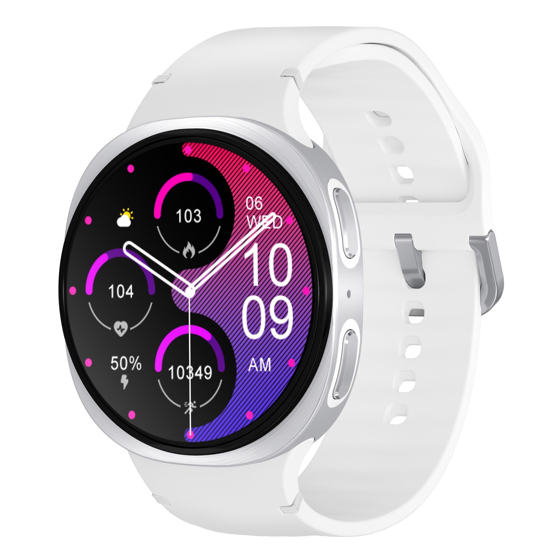 HD8Smart Watch Bluetooth Call True Heart Rate Step Count Blood Sugar Sleep Monitoring Deep Waterproof Three-Proof Sports