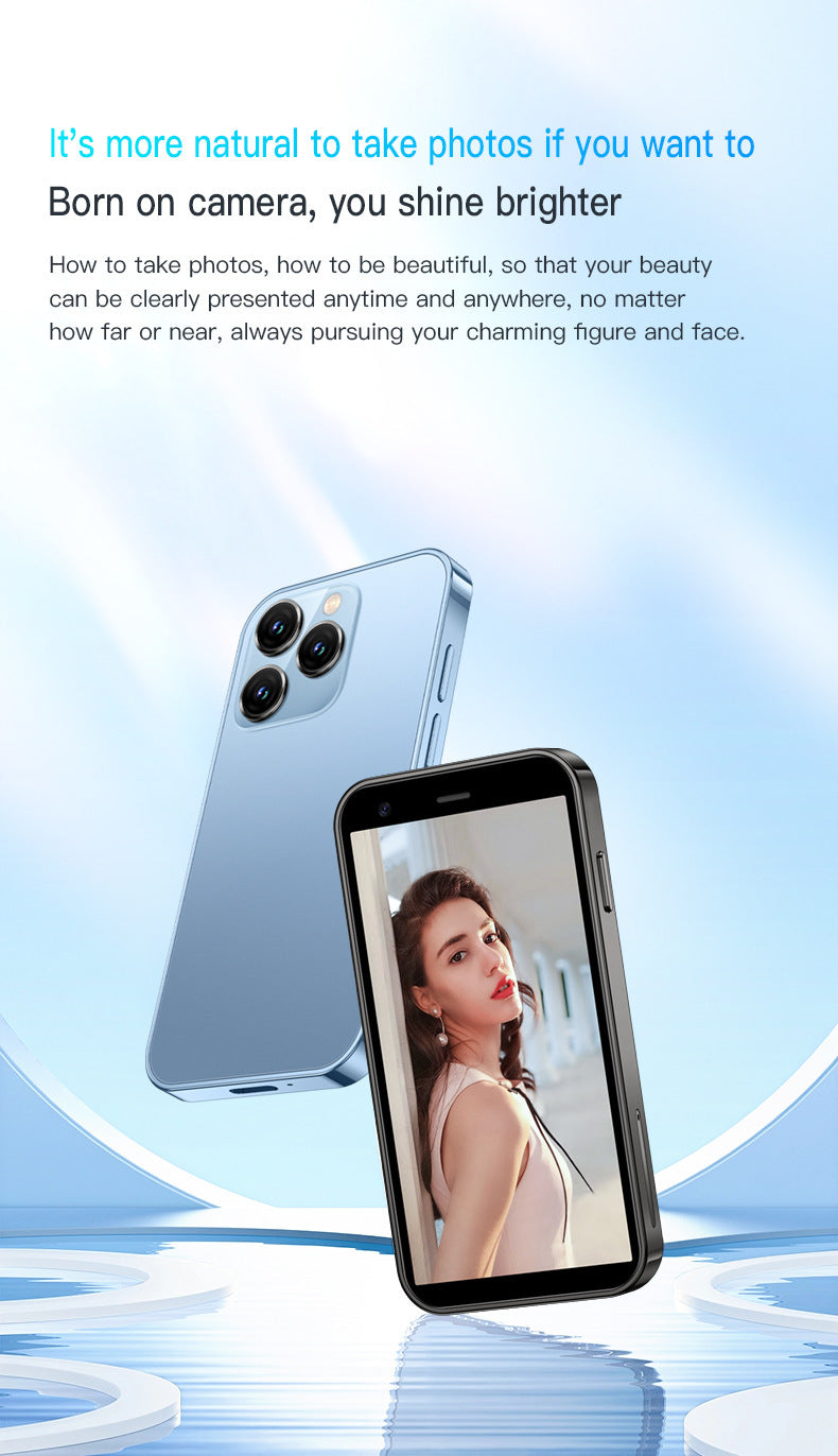 Popular XS15Dual SIM Smartphone31-inch mini portable mobile phone touch explosion-proof screen3G Small phone