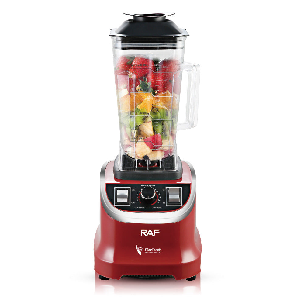 European Standard Blender for Home and Commercial Use, Smoothie Multi-Functional Food Processor, High-Speed Blender, Soy Milk Maker, Fruit Juicer