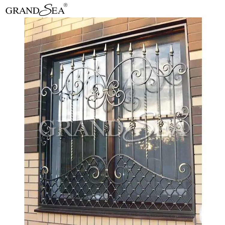 New Design  Metal Grill Simple Iron Window Grills