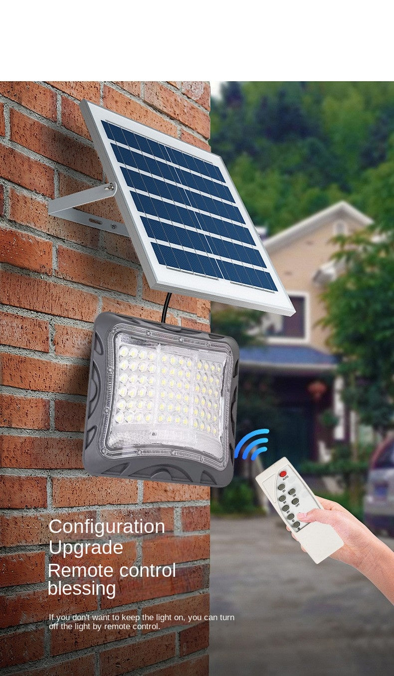New Solar Floodlight Garden Community Ultra-Bright Waterproof Outdoor Light 500W Large Emitting Surface LED Solar Light