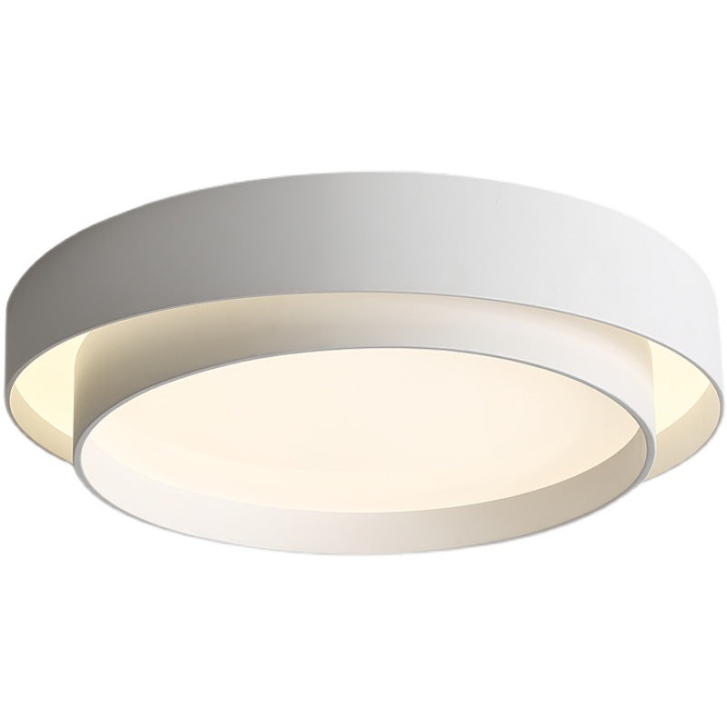 Nordic Bedroom Lamp Round Modern Simple Room Lamp Creative Living Room Lamp Home Elegant Iron Art led Ceiling Lamp