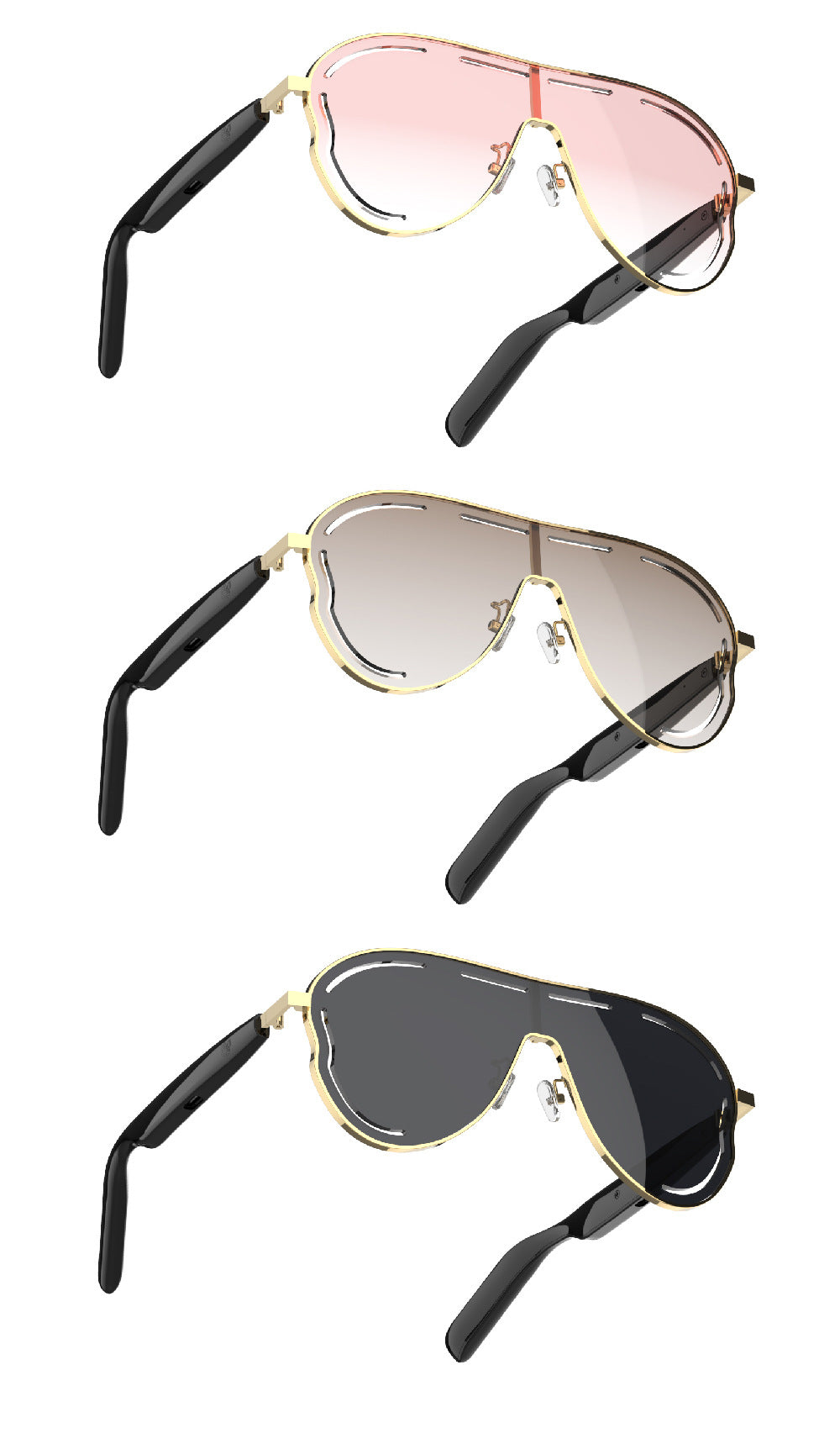 Smart Bluetooth Audio Anti-Blue Light Sunglasses Glasses Voice Assistant Can Make Calls Wireless Bluetooth Headset Smart Glasses