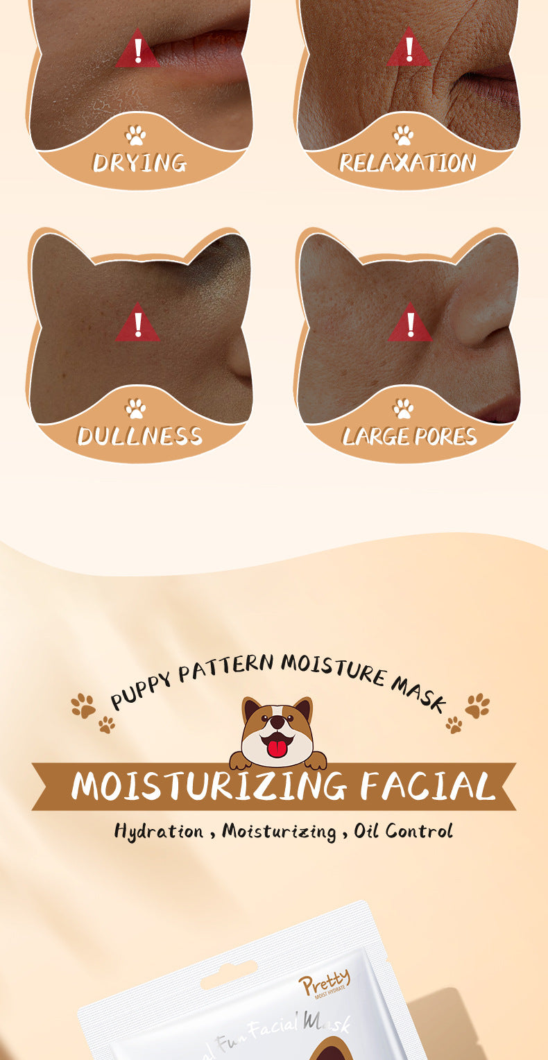 Animal Pattern Mask25g SADOER Hydrating and Moisturizing Skin Care Tablets for  Wholesale