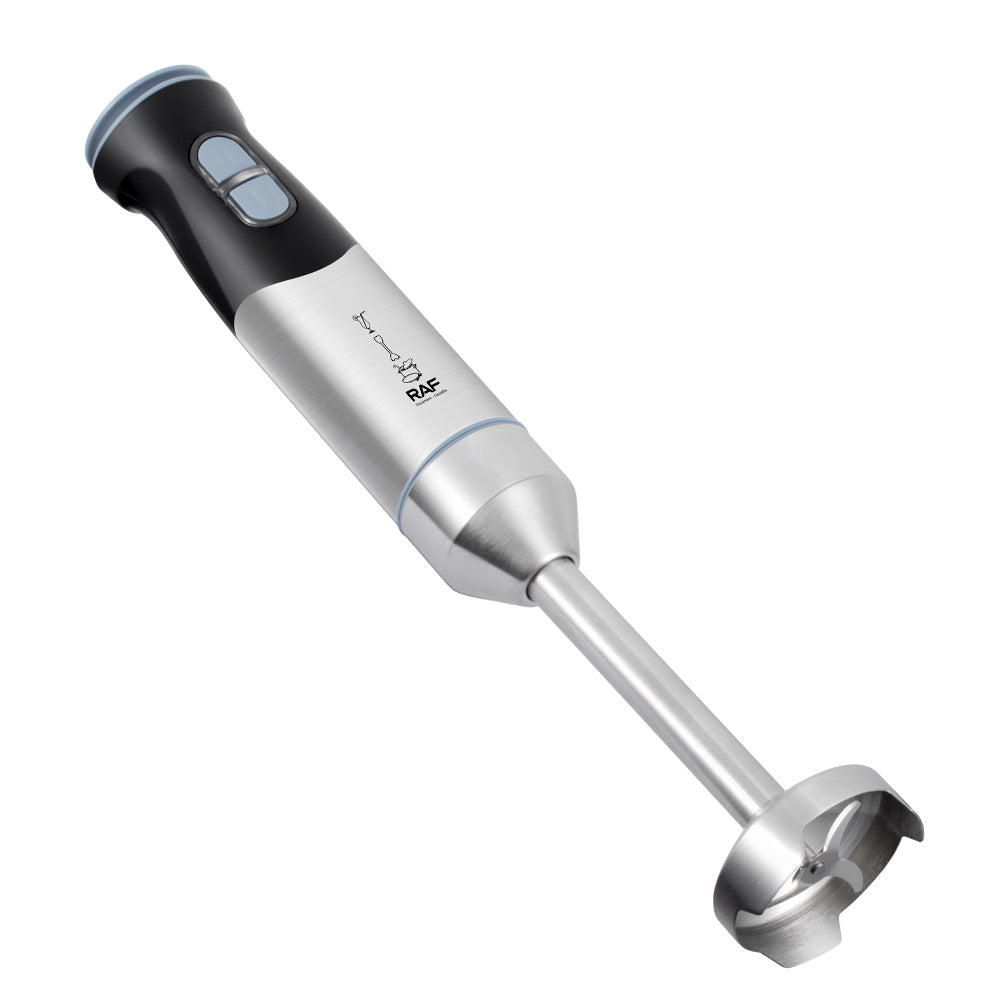RAF European Standard Household Handheld Mixer Electric Stainless Steel Cooking Stick Baby Food Blender R.281