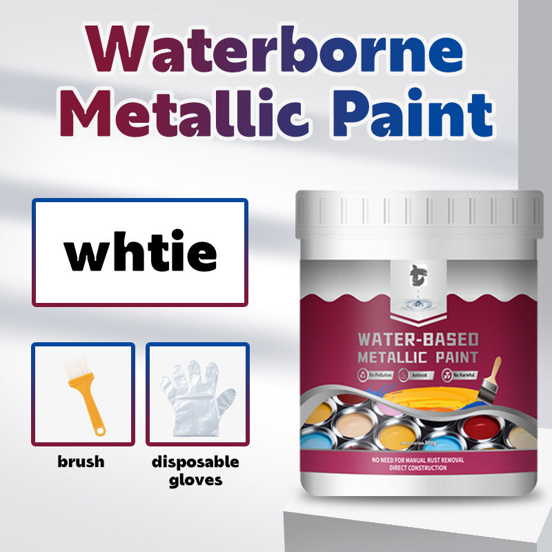 Water-based Metal Paint Anti-rust Paint Rust Conversion Paint Steel Tile Renovation Color Change Paint Multi-color Industrial Paint Rust Fixing Paint