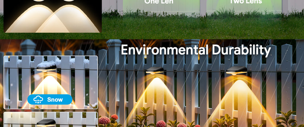 Bluetooth fence light RGBCW Iridescent Fence Light Wall Washer Light Fence Light Garden Light Waterproof Decorative Light
