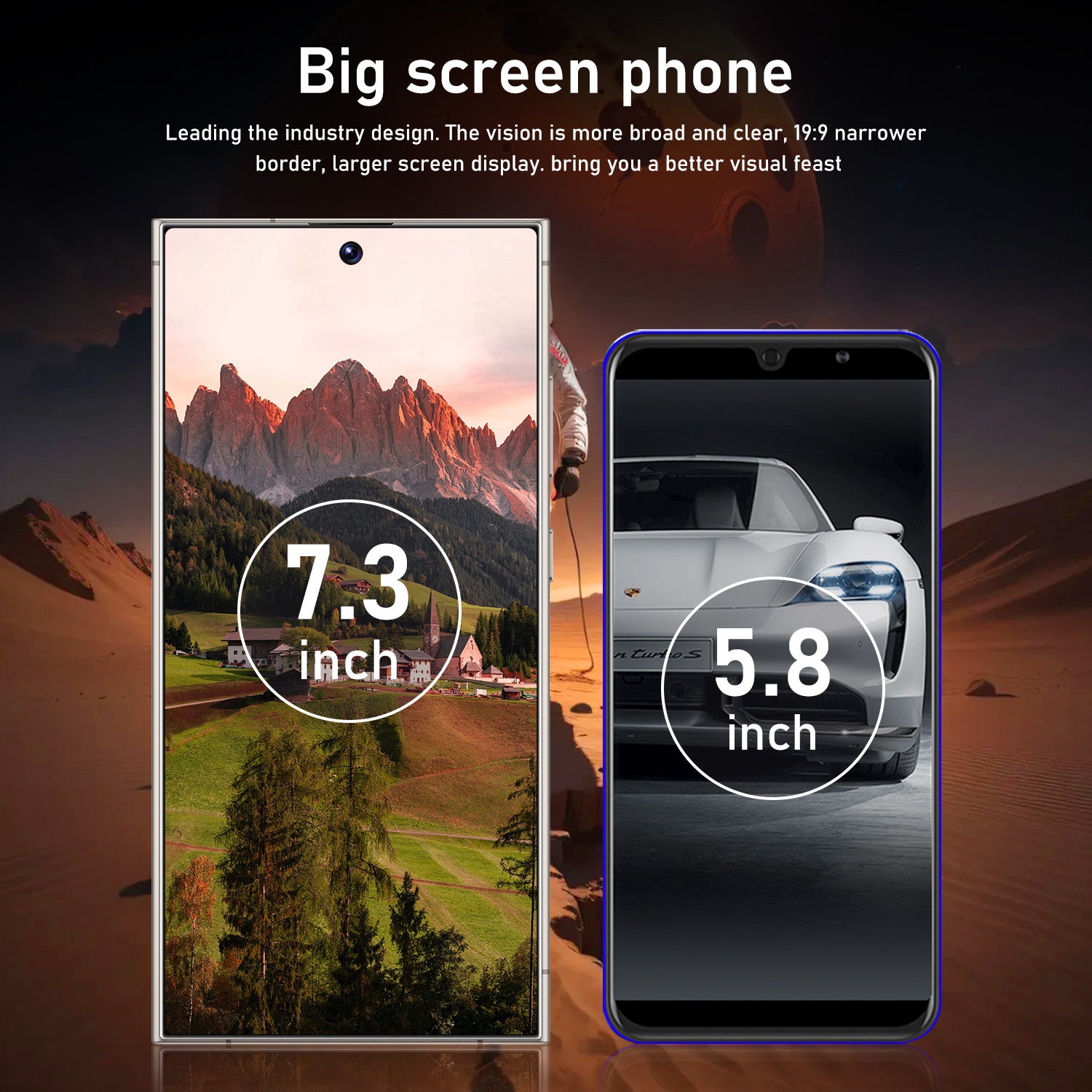 C25-S25 Ultra Android7.3Inch Smart5G Mobile Phone16+1T Source Factory AliExpress TK