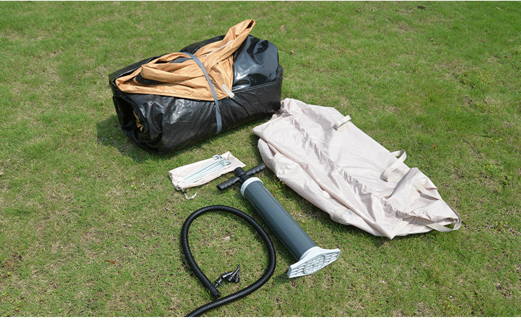 Wholesale Inflatable Tent from Source Factory Middle East Saudi Arabia Tent Black Sunproof Rainproof Automatic Quick Open3*