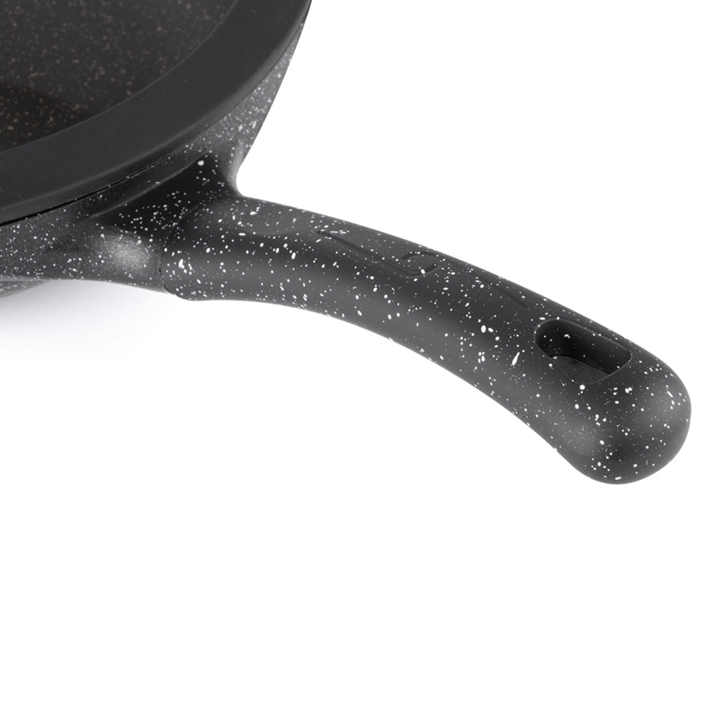 RAF Hot Sale Non-Stick Pan Ceramic  Inside and Out Flat Bottom Cooking Pan Universal Stove Cookware Set Ten-Piece Set