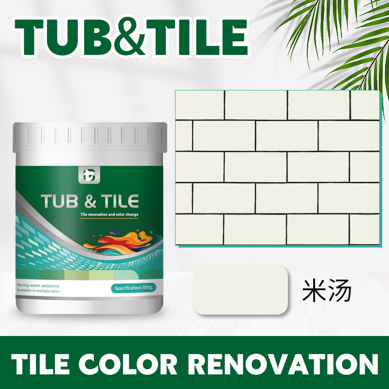 Tile Color Changing Paint Bathroom Kitchen Marble Floor Renovation Color Changing Tile Paint Wear-Resistant Floor Paint