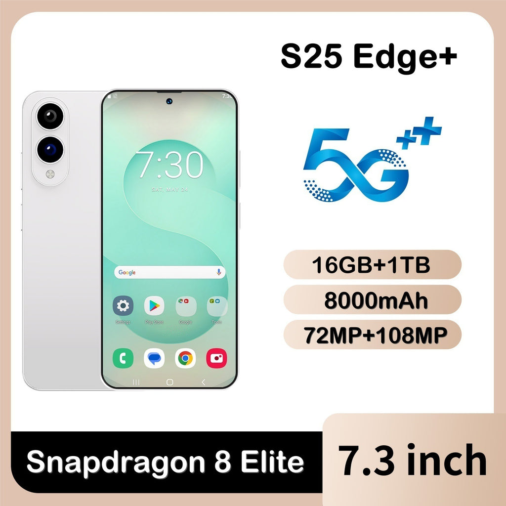 New Smartphone S25 Edge+Large Screen16+1T Smartphone Factory Price Wholesale(Popular)