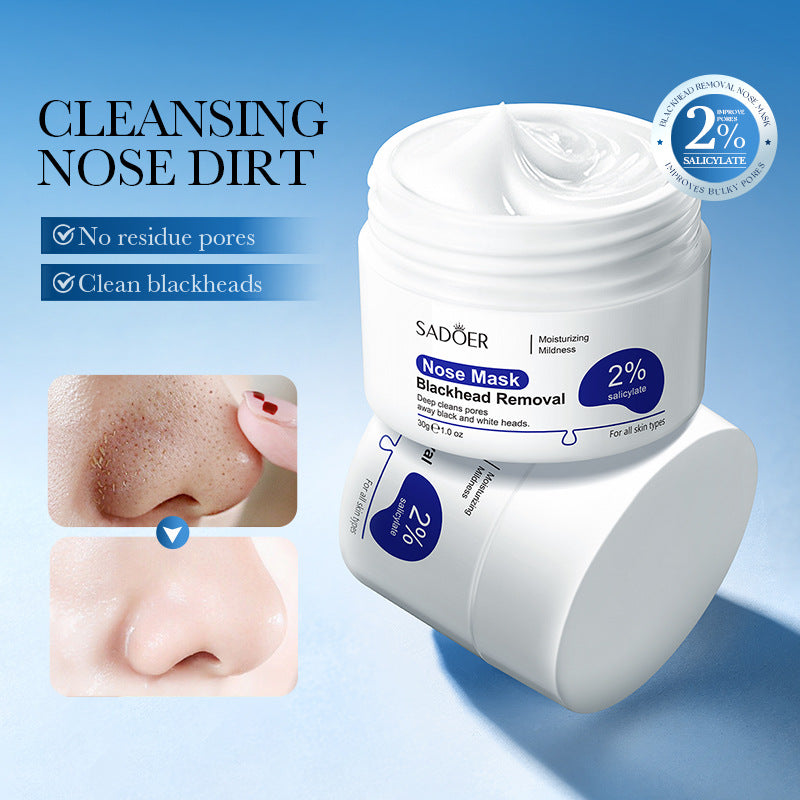 Cross-border Blackhead Removal Nose Strips30g Deep Cleaning Nose Clean Blackhead Nose Mask Export Manufacturer Wholesale
