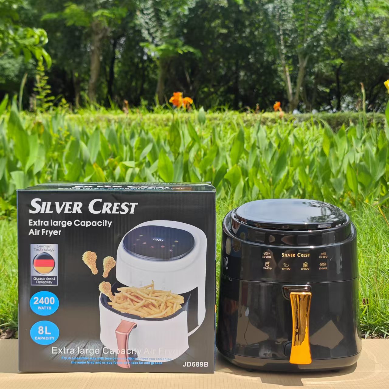 8LAir fryer Multifunctional Smart Touch Screen Oven Large Capacity Air Fryer Electric Fryer French Fries Machine