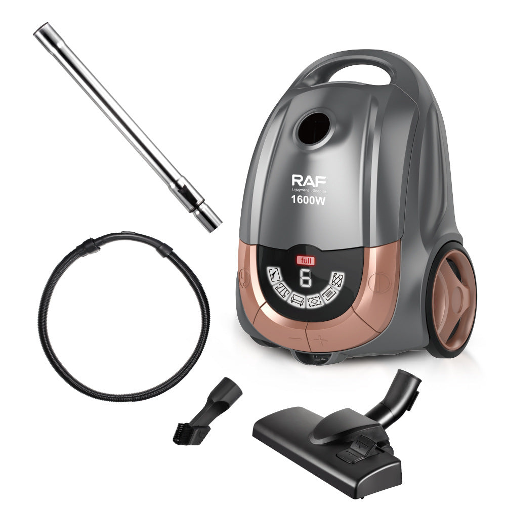 RAF EU Standard Intelligent Display Powerful Household Vacuum Cleaner Horizontal Portable Vacuum Cleaner R.8681