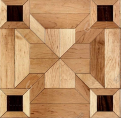 15mm Custom Square Manchurian Ash Parquet Flooring | Multi-Layer Engineered Waterproof Anti-Slip Outdoor Luxury Apartments