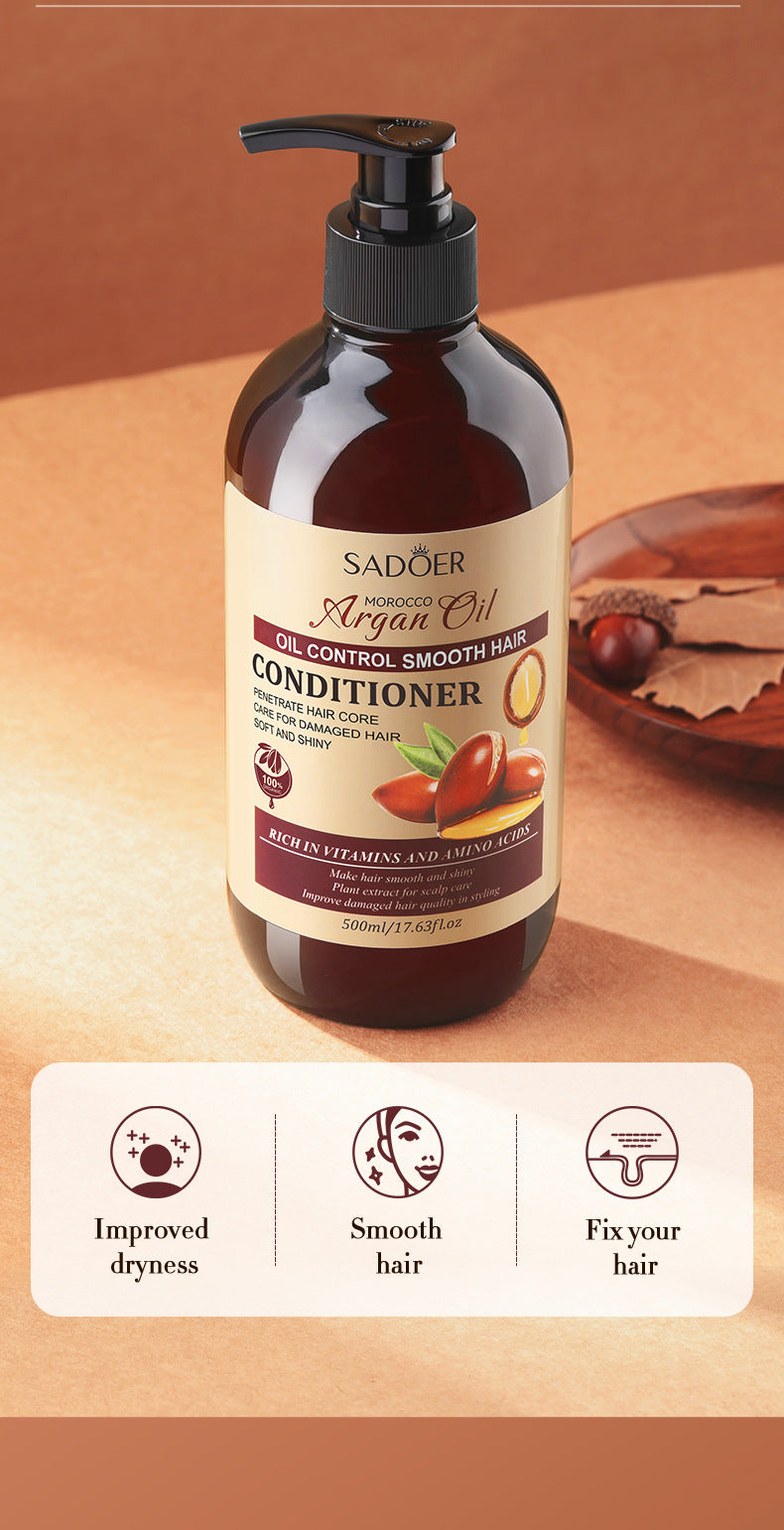 Nut Oil Shampoo SADOER Clean, fluffy, refreshing, moisturizing hair conditioner  wholesale