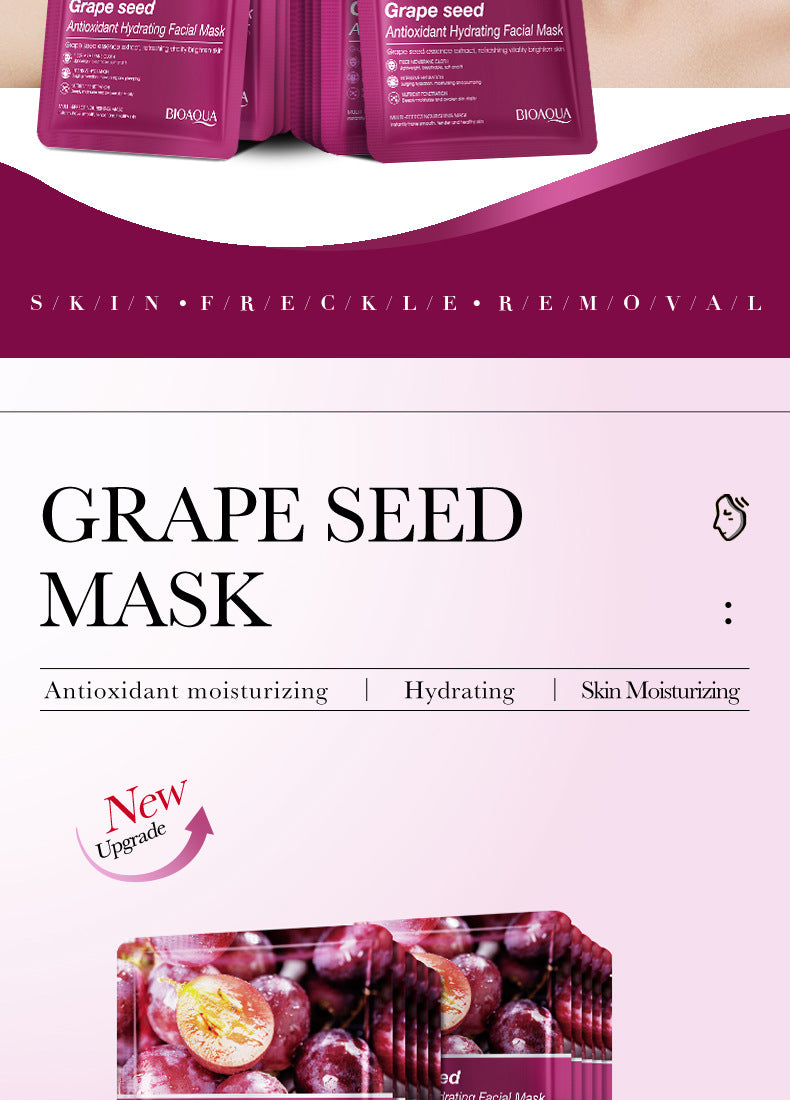 Mask BIOAOUA White Truffle Moisturizing Caviar Nourishing Resurrection Grass Hydrating  Wholesale