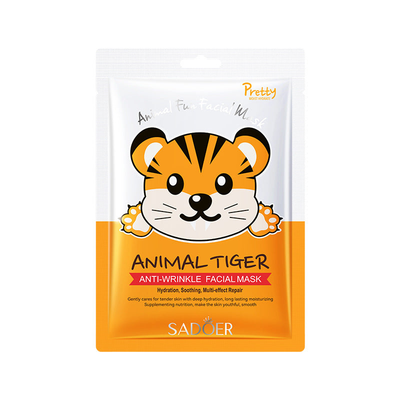 Animal Pattern Mask25g SADOER Hydrating and Moisturizing Skin Care Tablets for  Wholesale