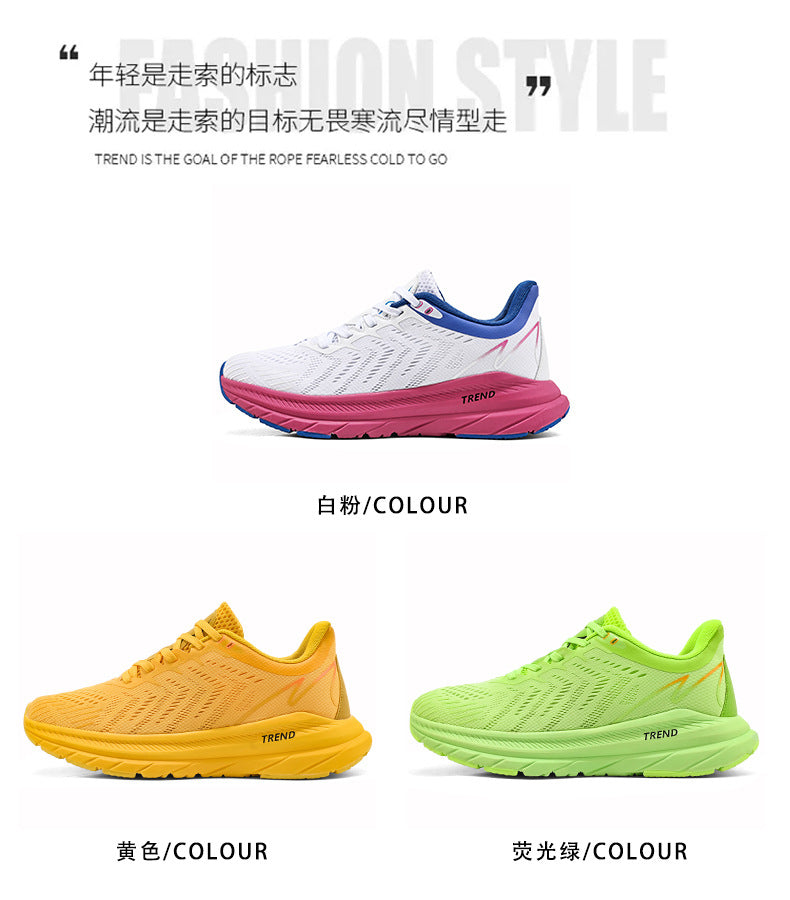 Men's running shoes New Breathable Mesh Student Casual Running Youth Shock Absorbing Anti-Slip Sports Shoes