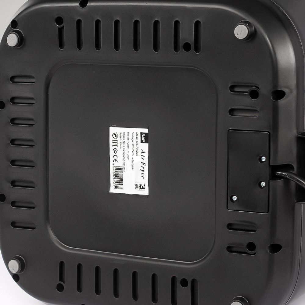 RAF European Standard Air Fryer for Home Use, Remote Control, Multi-Functional, Smart Touchscreen, Oil-Free, Smoke-Free8L Deep frying pan