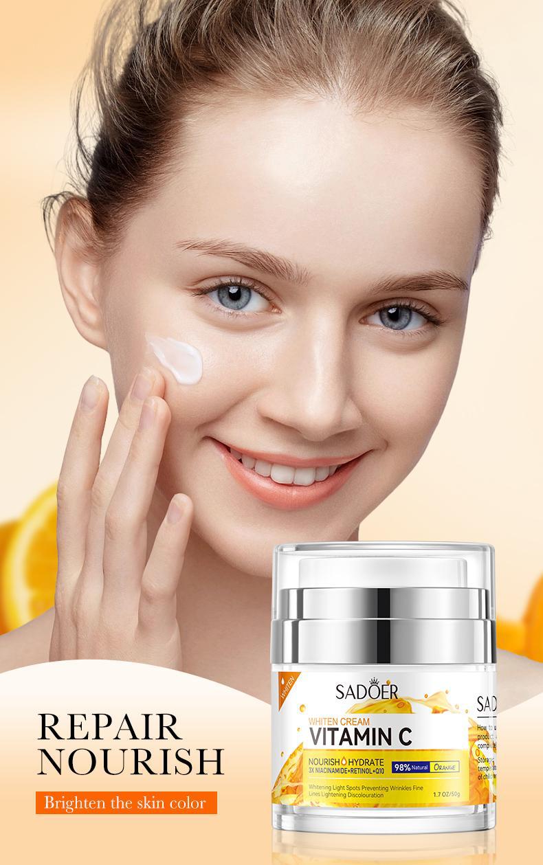 Face Cream Eye Cream SADOER Anti-wrinkle, hydrating, moisturizing, wrinkle-reducing, brightening neck cream for  foreign trade wholesale