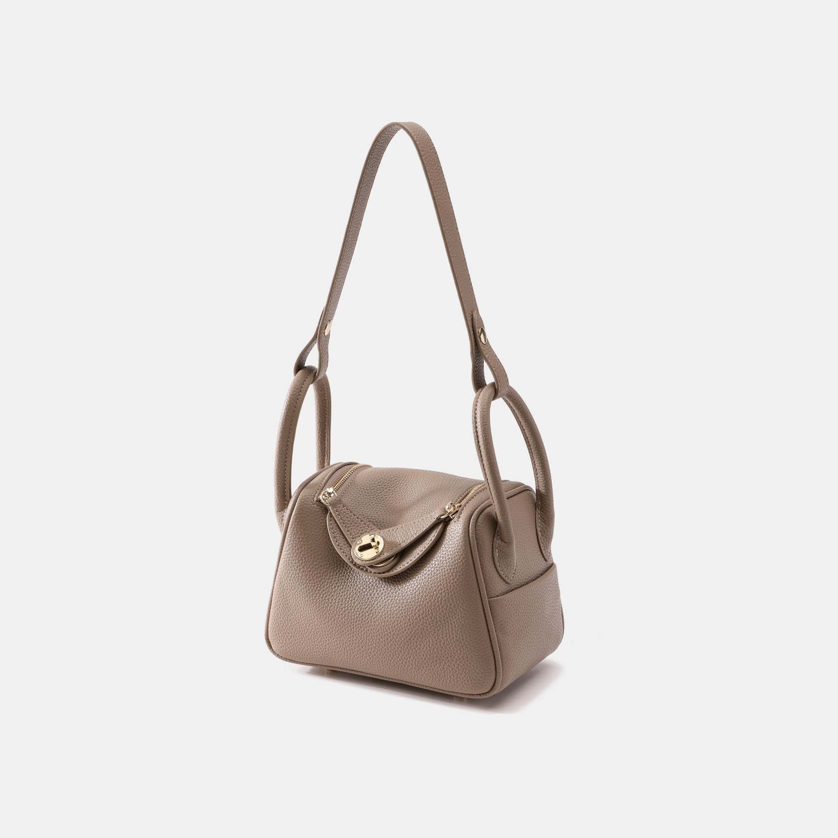 High-End Bag Doctor Bag Lindy Bag Lychee Pattern Women's Handbag Single Shoulder Crossbody Bag Pillow Bag Women's Bag