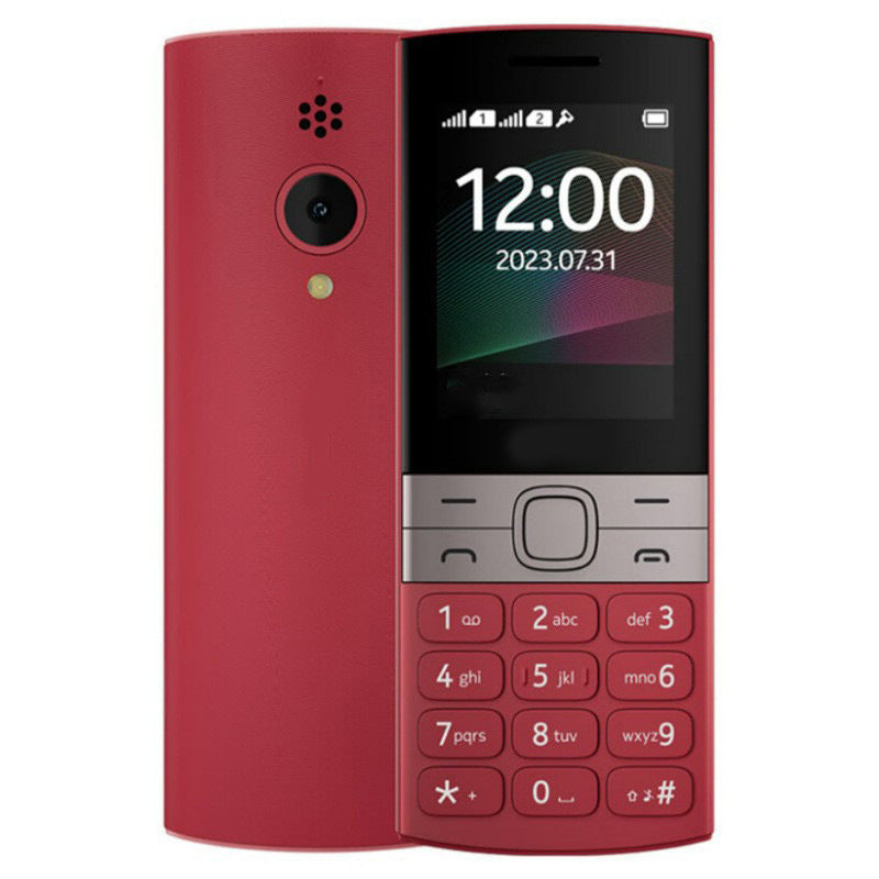 Mobile Phone 150 2023 Dual SIM Non-Smartphone Large Font Feature Phone for Elderly with Buttons