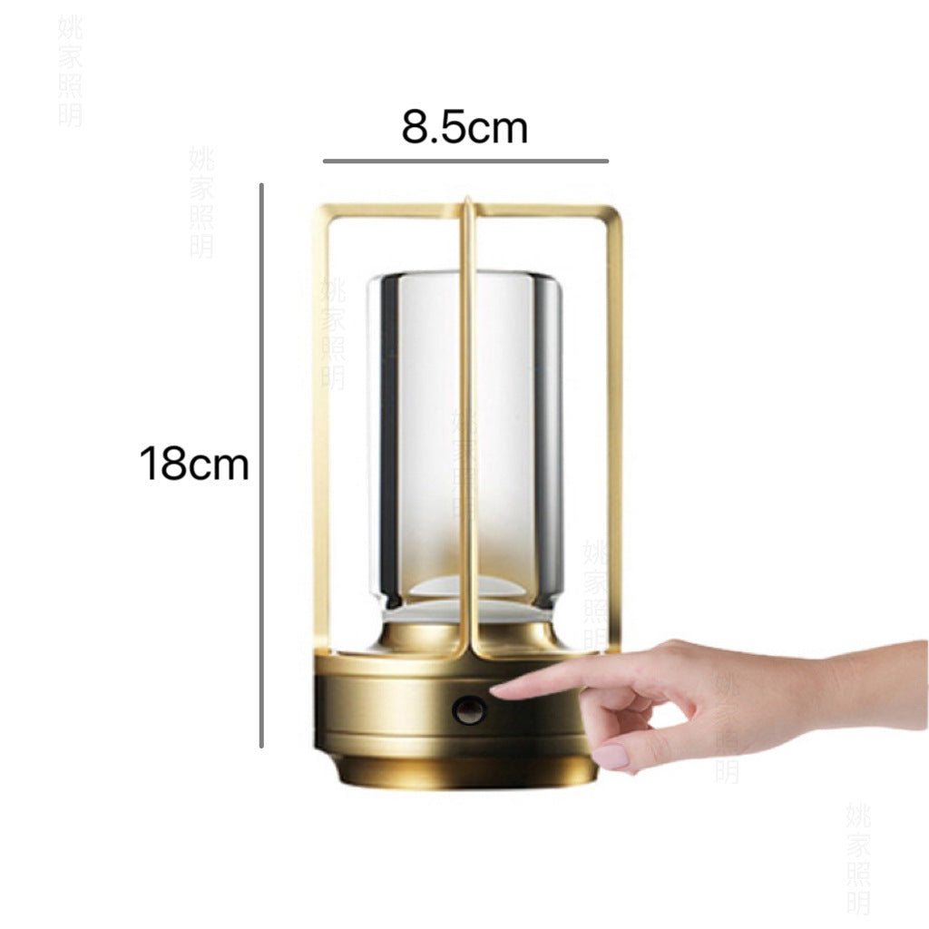 Cross Night Light Touch USB Rechargeable Cross Light Japanese Style Atmosphere Light led Bedroom Desktop Decorative Lamp