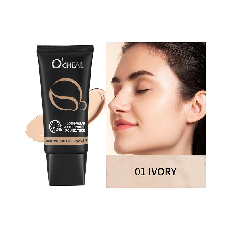 AliExpress Makeup Waterproof Foundation Liquid Acne Scar Dark Circles Concealer Bare Face Primer Yellow Black Skin Foundation Liquid