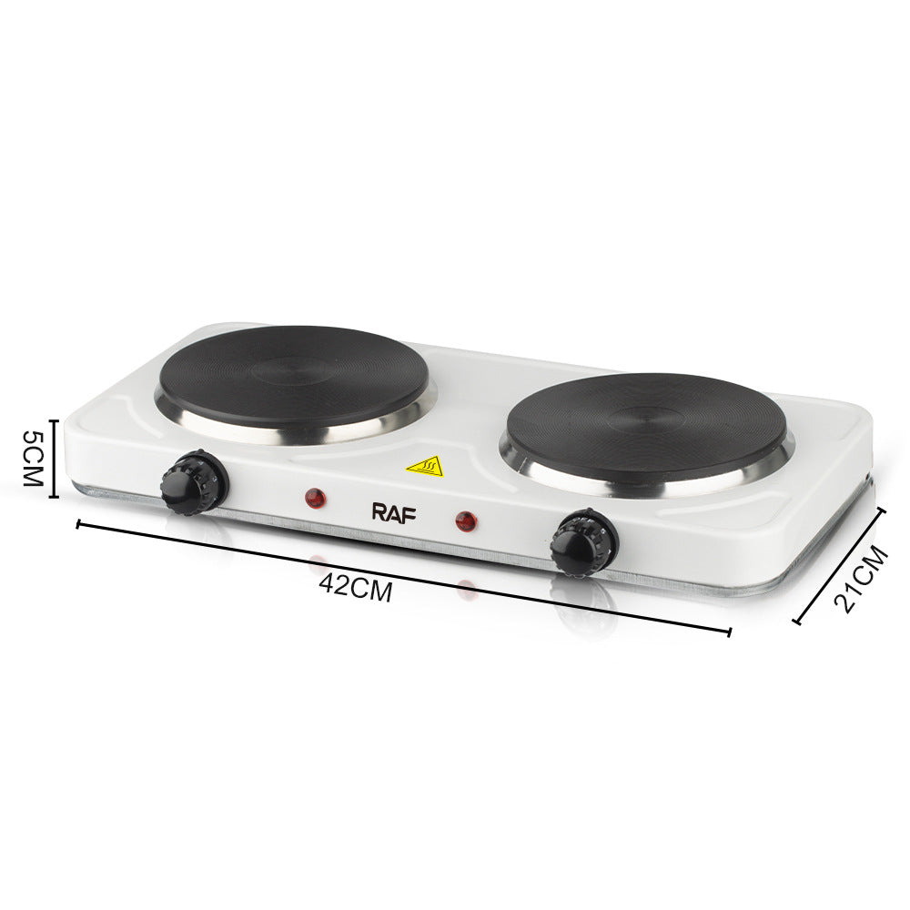 European Standard Electric Stove for Home Use Enclosed Electric Stove Insulated Dual Burner Constant Temperature Universal Electric Stove