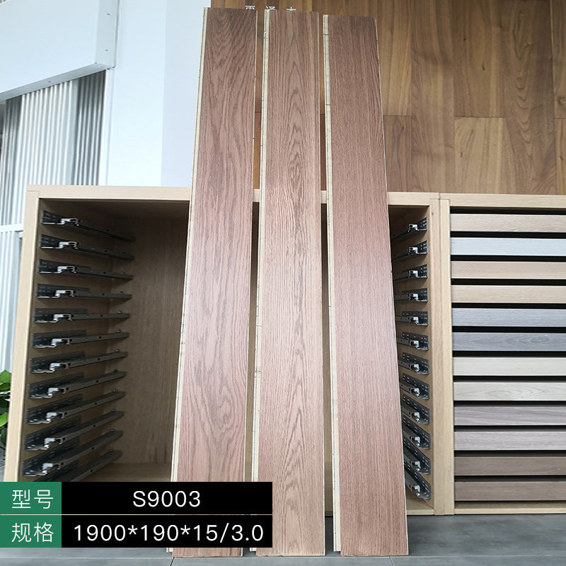 Door-to-Door Installation Old Three-Layer Large Board Pure Three-Layer Solid Wood Floor Oak Log3.0-4.0mm Underfloor Heating