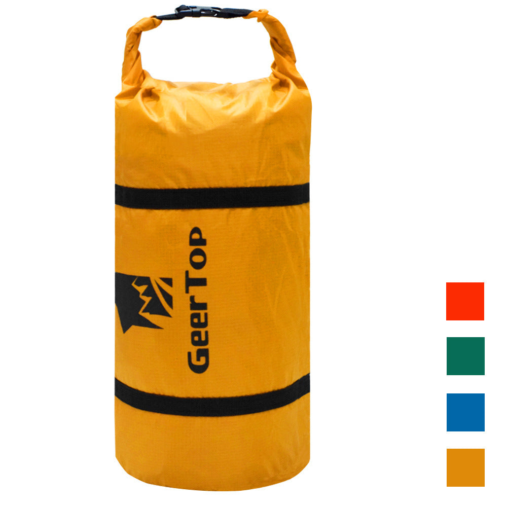 Jituo Tent Polyester Round Bottom Drawstring Storage Bag Thickened Waterproof Portable Outdoor Camping Tent Storage Bag