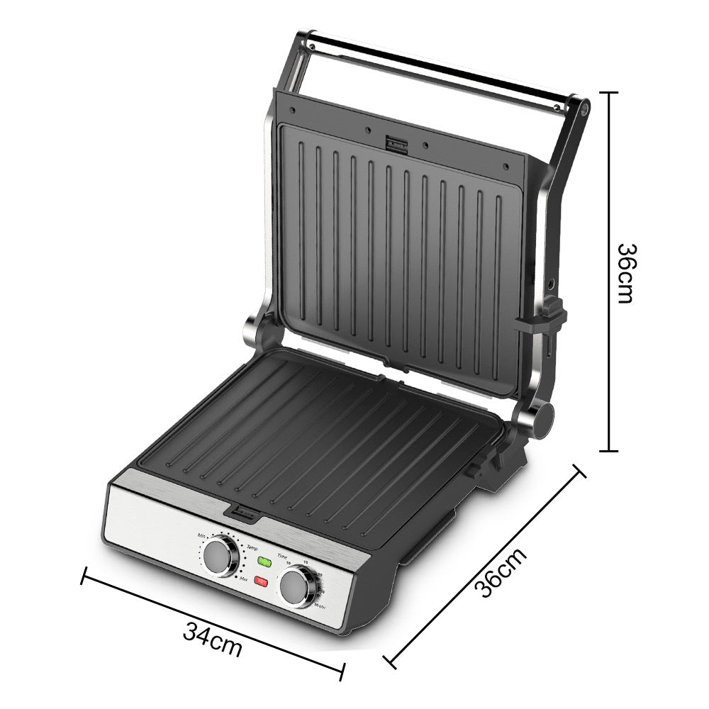 RAF European Standard Household Multifunctional Barbecue Grill Steak Maker Breakfast Maker Sandwich Maker Toaster
