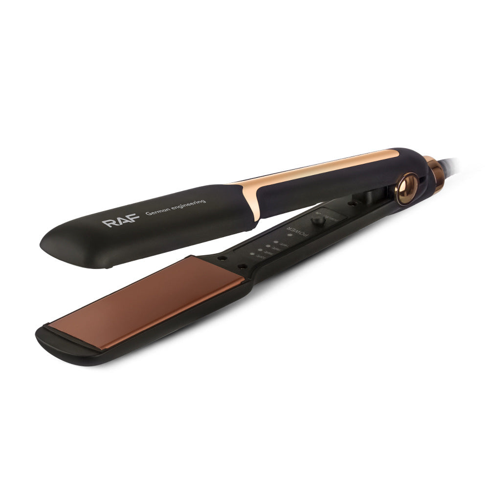 RAF EU Standard Hair Straightener Negative Ion Hair Straightener Home Use Volumizing Hair Root Straightening Iron Hair Styling Curling Iron