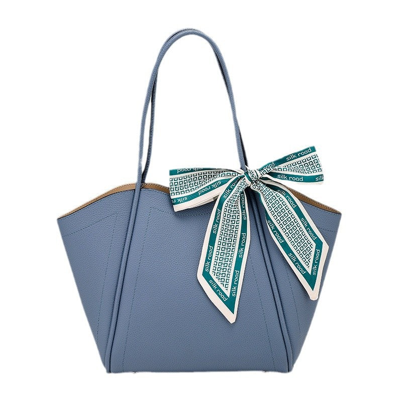 European and American Versatile Wing Bag for Women, Large Capacity Scarf Fashion Women's Bag, Light Luxury Texture Single Shoulder Underarm Bag