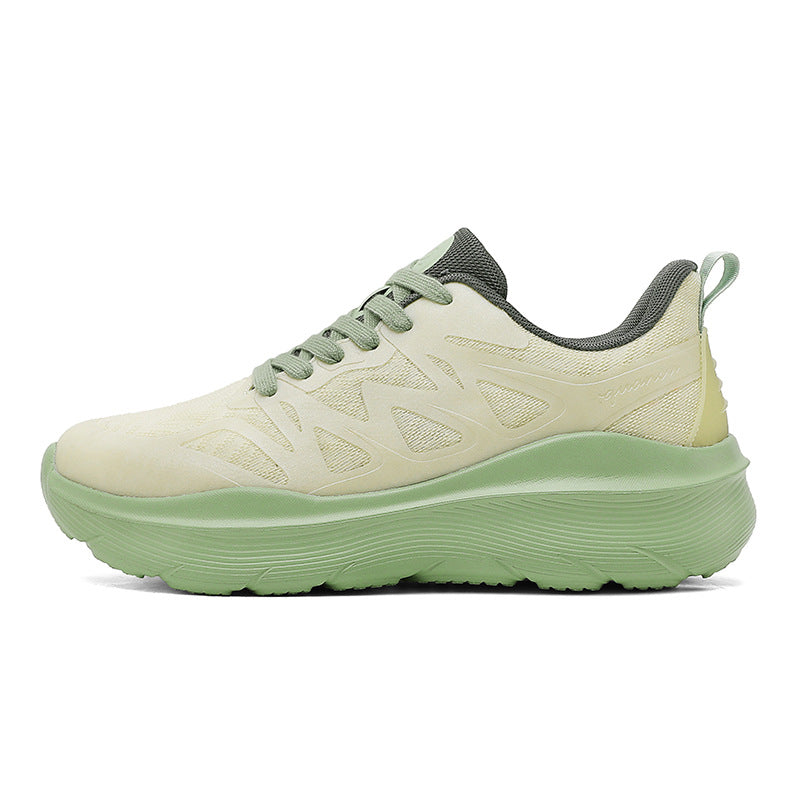 Autumn Live Streaming Cushioned Running Shoes Versatile Trendy Shoes Men's Shoes Women's Shoes Large Size Lightweight Sports Shoes Lightweight Cushioned