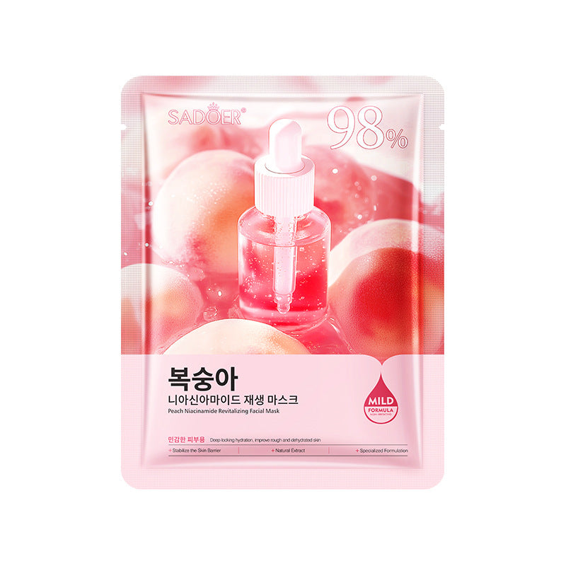 Rose Essential Oil Rejuvenating Mask SADOER Moisturizing, rejuvenating, and brightening face mask  wholesale