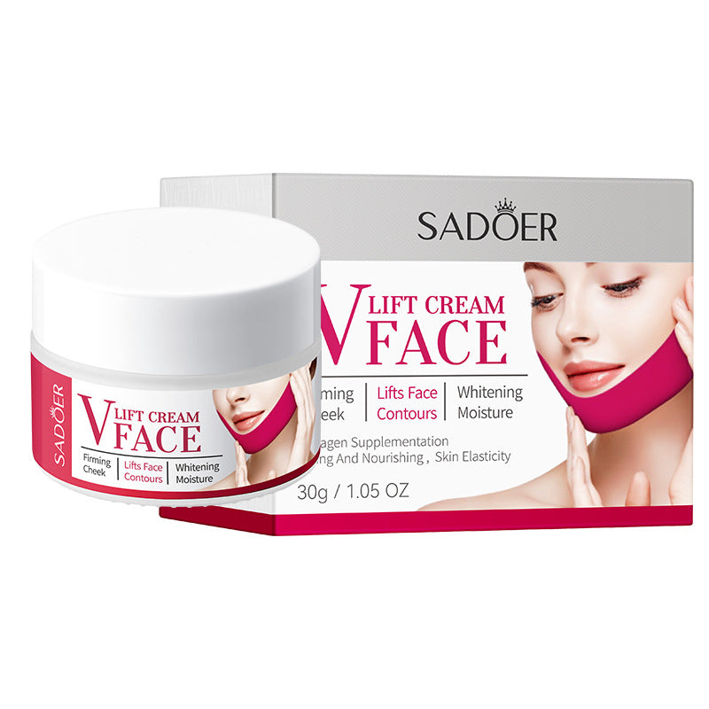 V Face Tightening Cream30gSADOER Facial Lifting and Firming Skin Facial Cream  Foreign Trade Wholesale
