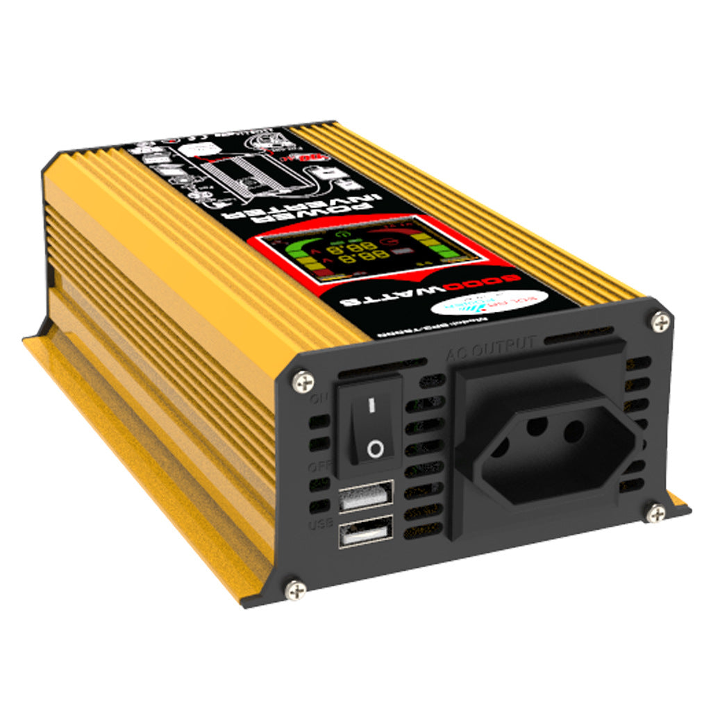 Export Car Inverter500W 12V Turn110V 220V Smart Display car inverter
