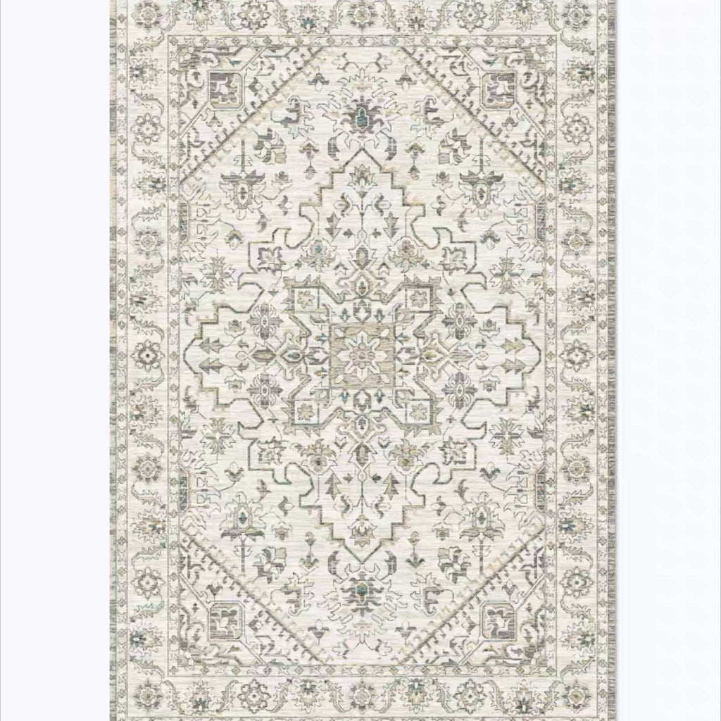 Thickened Imitation Cashmere Persian Carpet Vintage Ethnic Style Living Room Carpet Full Carpet Sofa Coffee Table Rug carpet