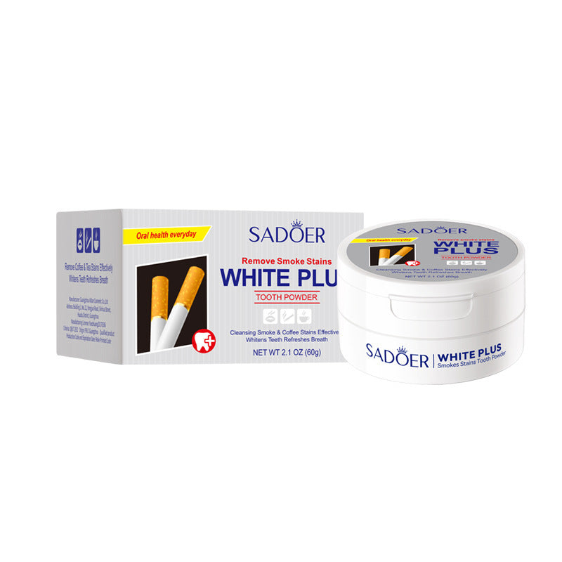 All English Tooth Powder60g SADOER Remove Tobacco Stains, Whiten Teeth, Clean Tartar, Strengthen Teeth Toothpaste  Wholesale