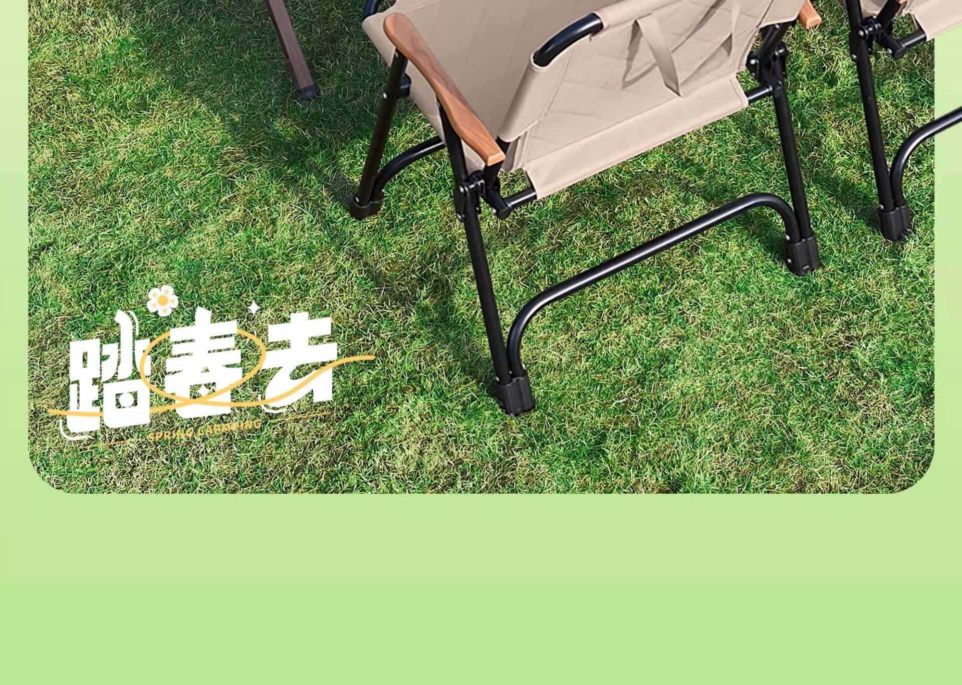 Outdoor Folding Chair Portable Padded Kermit Picnic Kermit Chair Ultra-light Fishing Camping Beach Chair