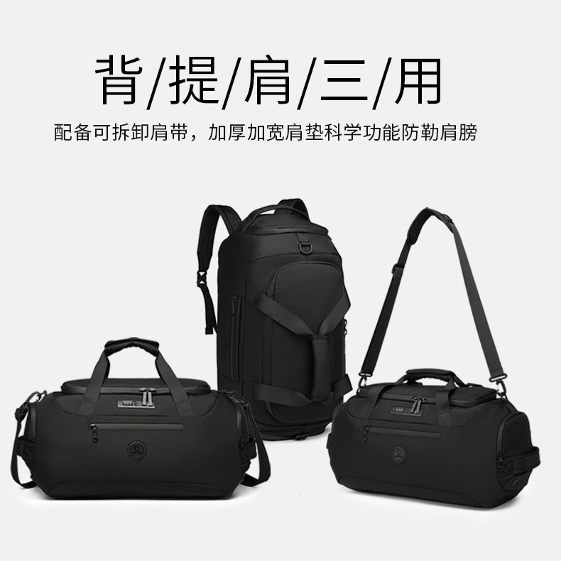 Dry Wet Separation Travel Gym Bag Men Large Capacity Handheld Shoulder Bag Multifunctional Sports Outdoor Travel Bag