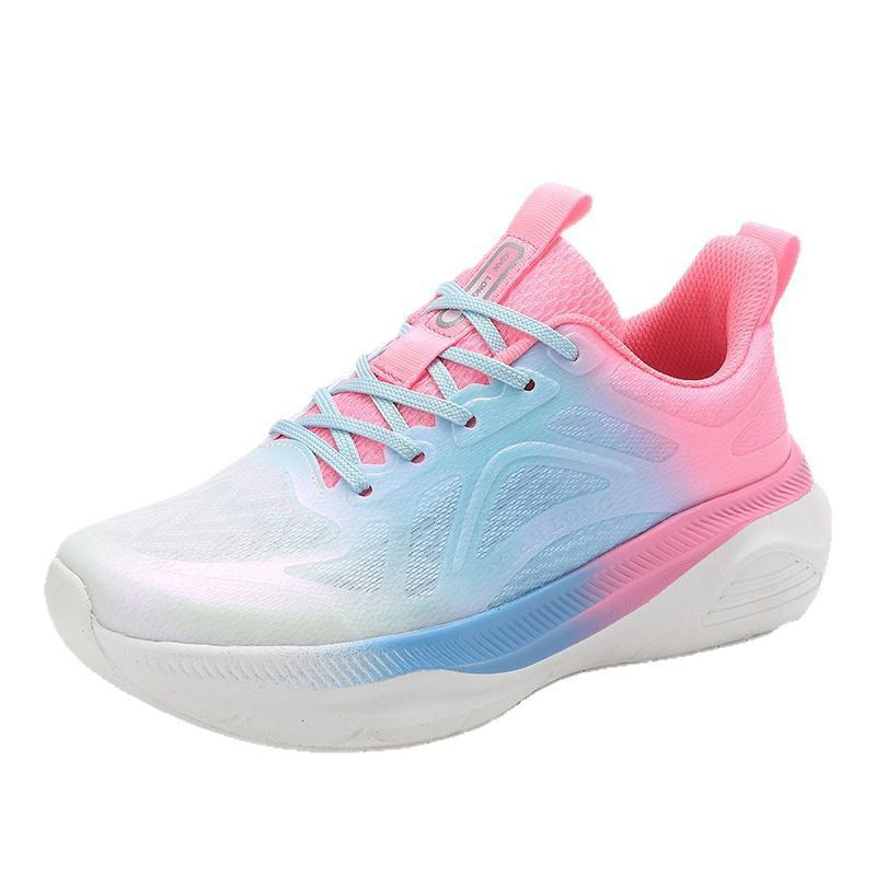 Professional Running Shoes for Men and Women, Spring and Summer New Soft Sole, Lightweight, Shock Absorption, Breathable, Jump Rope, Non-Slip, Marathon Walking Shoes