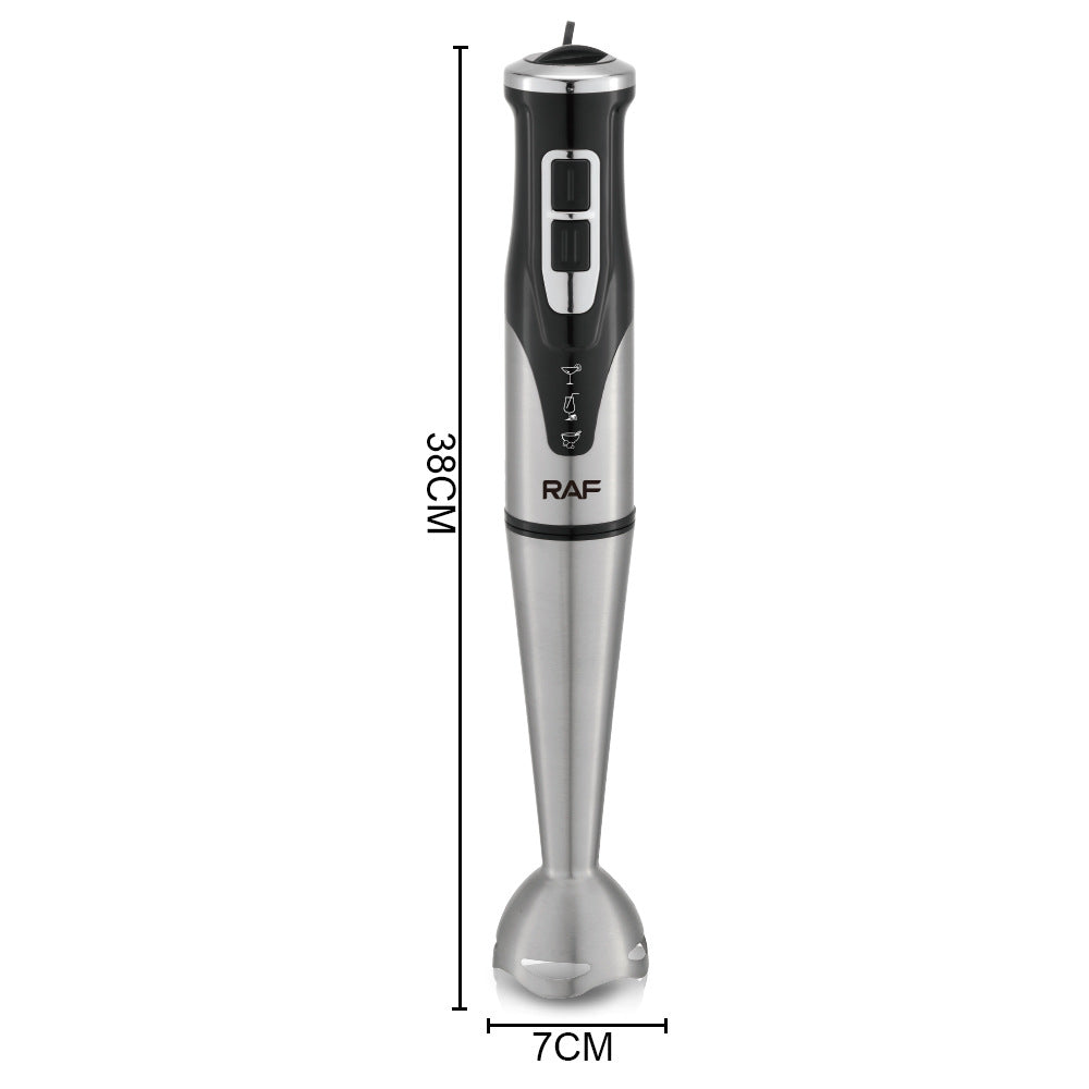 RAF EU Standard Handheld Food Processor Multi-Functional Household Food Processor for Cooking, Baby Food, Baking, and Juicing R321
